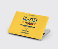 Thumbnail for Canadair CL-215T design on yellow MacBook case