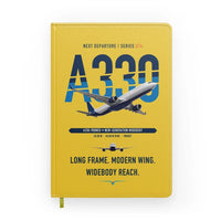 Thumbnail for Airbus A330-900neo design on yellow notebook