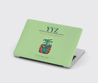 Thumbnail for Toronto Pearson International Airport (YYZ) design on light green MacBook case