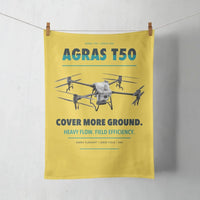 Thumbnail for DJI Agras T50 design on yellow towel