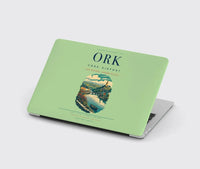 Thumbnail for Cork Airport (ORK) design on light green MacBook case
