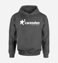 Thumbnail for Corendon Airlines logo printed on dark gray hoodie