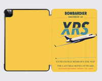 Thumbnail for Bombardier Global Express XRS design on yellow ipad tablet case