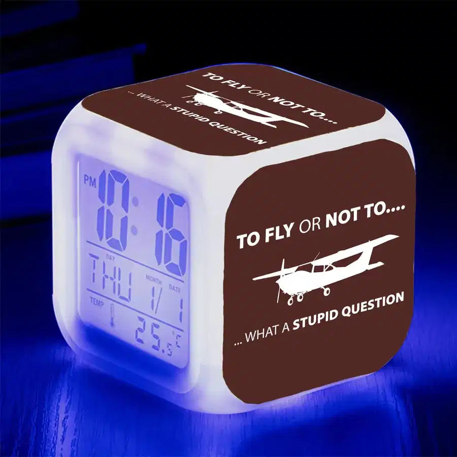 Fly or Not To What Digital Alarm Clock - view 3
