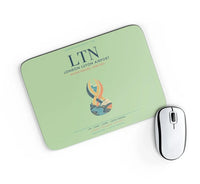 Thumbnail for London Luton Airport (LTN) design on light green rectangle mouse pad