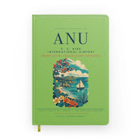 Thumbnail for V. C. Bird International Airport (ANU) design on light green notebook