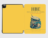 Thumbnail for Borg El Arab Airport (HBE) design on yellow ipad tablet case