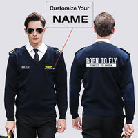 Thumbnail for Customisable Born to Fly Sweater - view 3