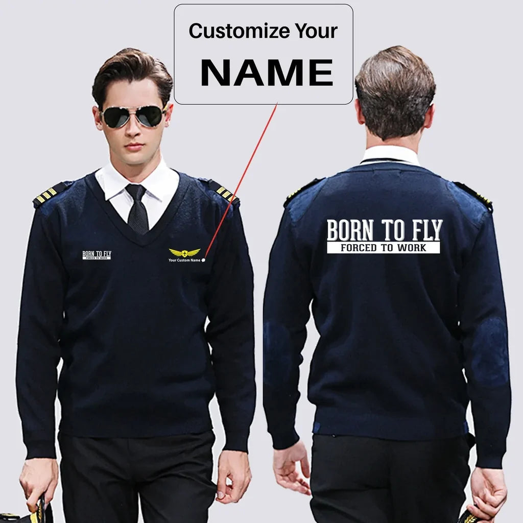 Customisable Born to Fly Sweater - view 3