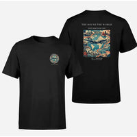 Thumbnail for VINTAGE G4100 - The Round The World - Double-Side T-Shirt design on black double side t shirt