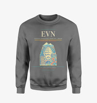 Thumbnail for Zvartnots International Airport (EVN) design on gray sweatshirt
