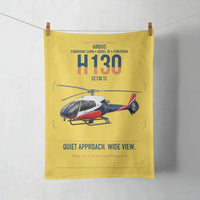 Thumbnail for Airbus H130 design on yellow towel