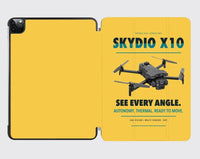 Thumbnail for Skydio X10 design on yellow ipad tablet case