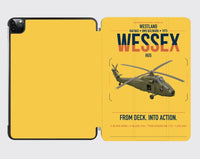 Thumbnail for Westland Wessex HU5 design on yellow ipad tablet case