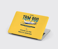 Thumbnail for Daher TBM 900 design on yellow MacBook case