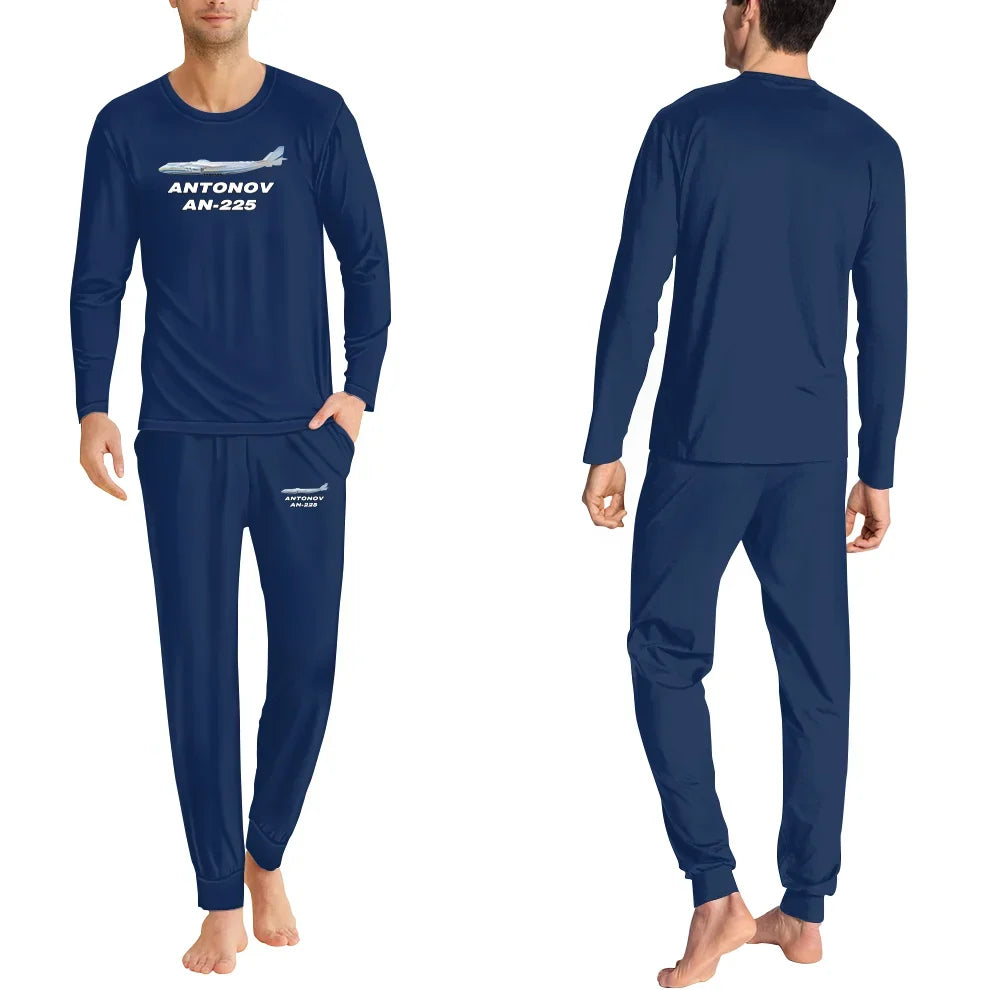 The Antonov AN-225 men pajamas - Dark Blue