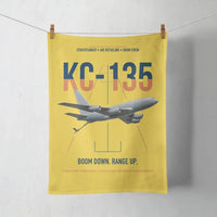 Thumbnail for KC-135 STRATOTANKER design on yellow towel