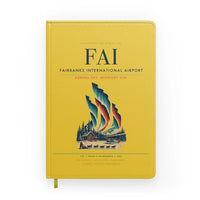 Thumbnail for Fairbanks International Airport (FAI) design on yellow notebook