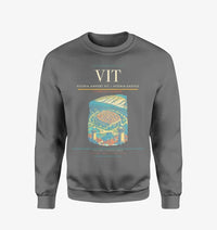 Thumbnail for Vitoria Airport (VIT) design on gray sweatshirt