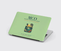 Thumbnail for Orlando International Airport (MCO) design on light green MacBook case