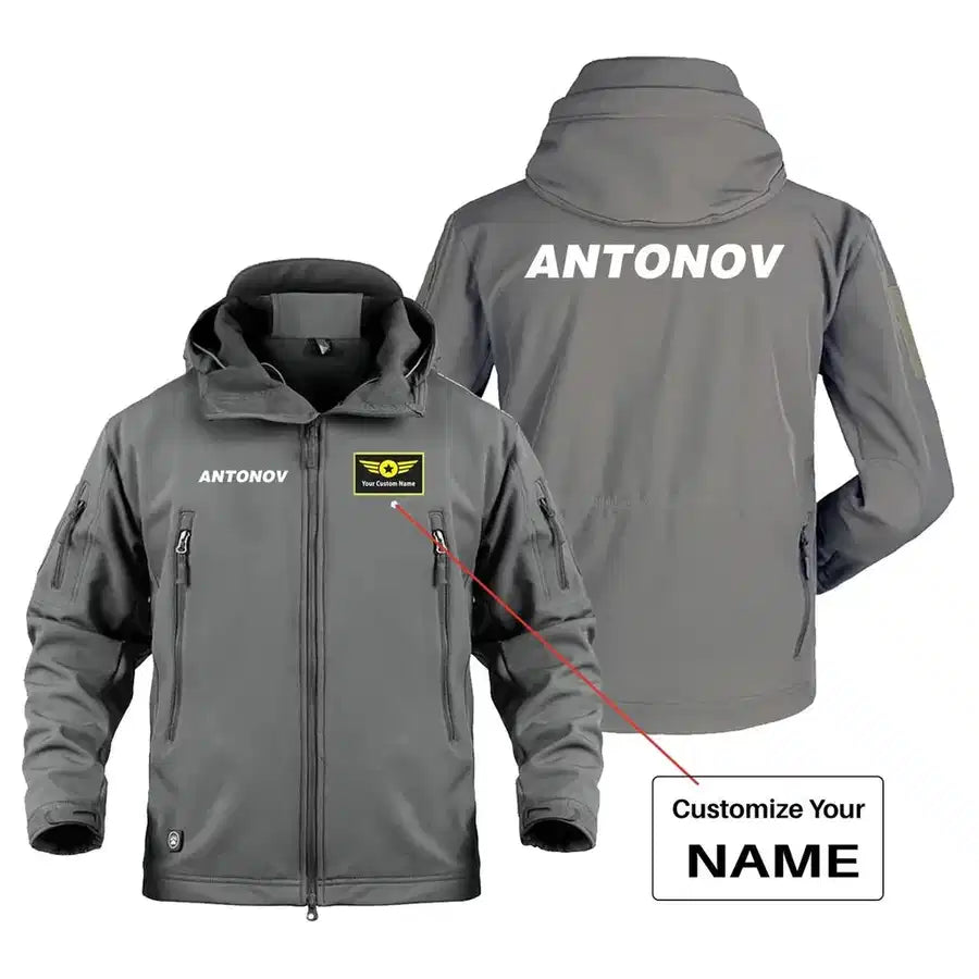 Customisable Antonov & Text Jacket - view 3