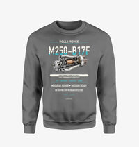 Thumbnail for M250-B17F design on gray sweatshirt