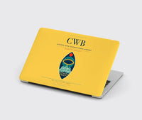 Thumbnail for Afonso Pena International Airport (CWB) design on yellow MacBook case
