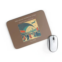 Thumbnail for VINTAGE G4300 - The Grand Terminal Echo - Designed Mouse Pads design on brown rectangle