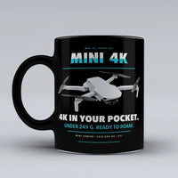 Thumbnail for Mini 4K Mug design on black dji