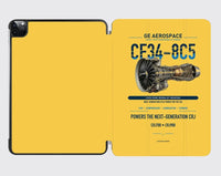 Thumbnail for CF34-8C5 design on yellow ipad tablet case