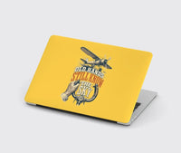 Thumbnail for Old Hands Still Know The Sky design on yellow MacBook case