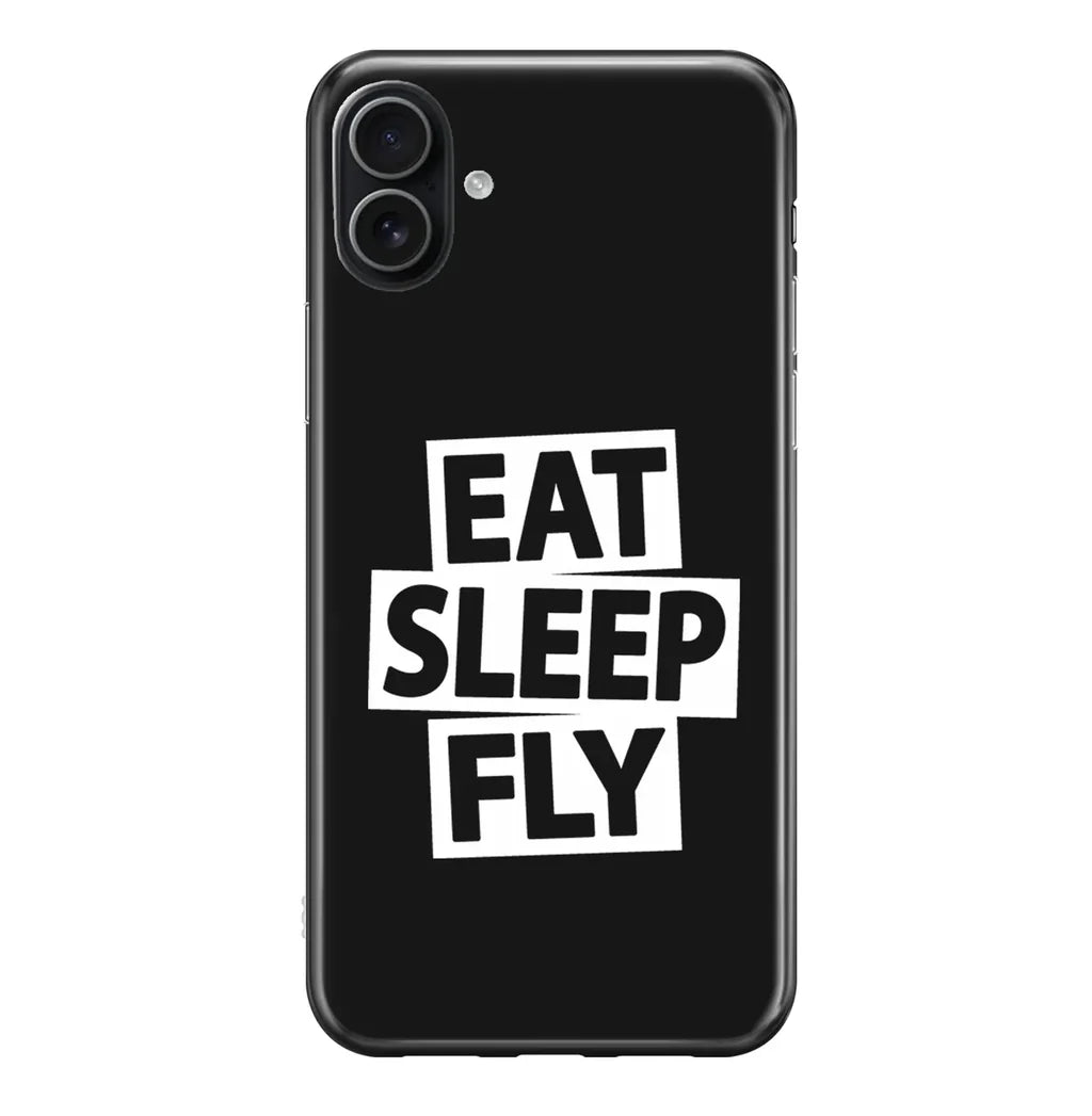 Eat Sleep Fly iPhone Case - view 3