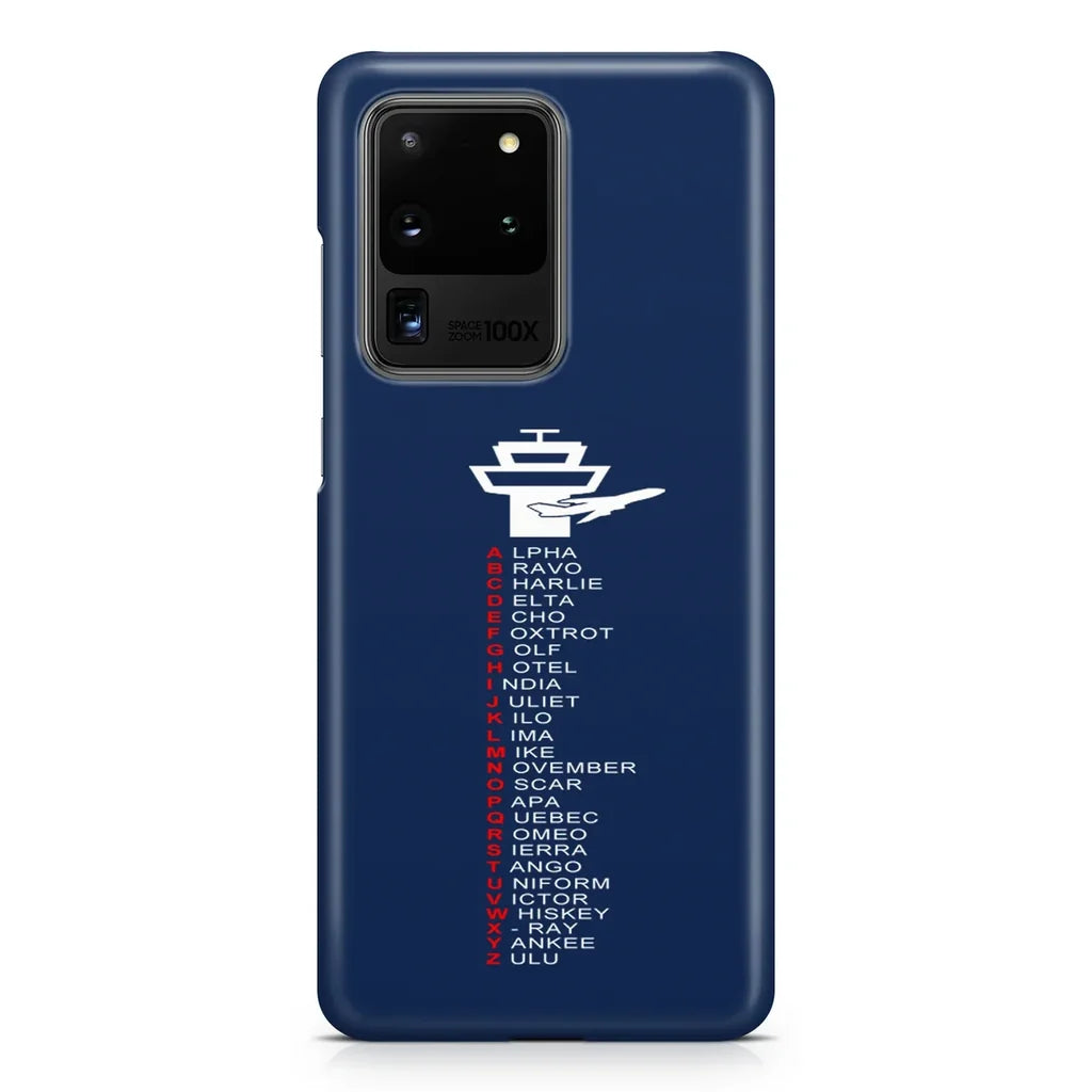 Aviation Alphabet Samsung Case - view 3