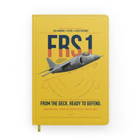 Thumbnail for British Aerospace Sea Harrier FRS.1 design on yellow notebook