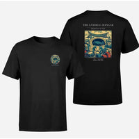 Thumbnail for VINTAGE G4505 - The Sandbag Hangar - Double-Side T-Shirt design on black double side t shirt