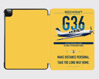 Thumbnail for Beechcraft Bonanza G36 design on yellow ipad tablet case