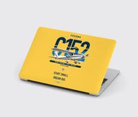Thumbnail for Cessna 152 design on yellow MacBook case