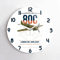 Thumbnail for IAR 80C design on white no frame wall clock