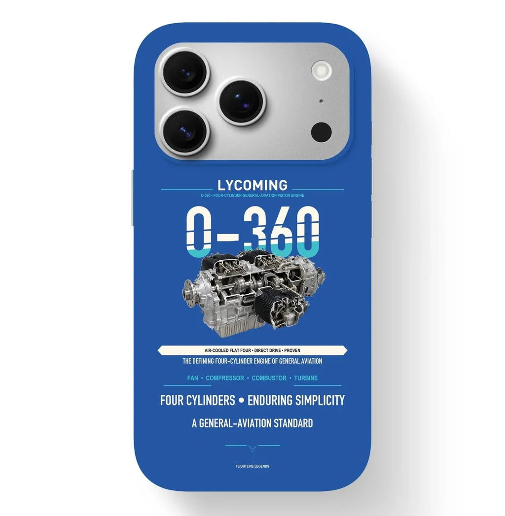 O-360 Case design on blue iphone case