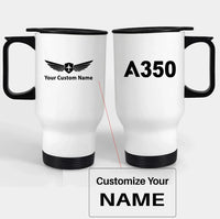 Thumbnail for Customisable Airbus A350 Travel Mug - view 3