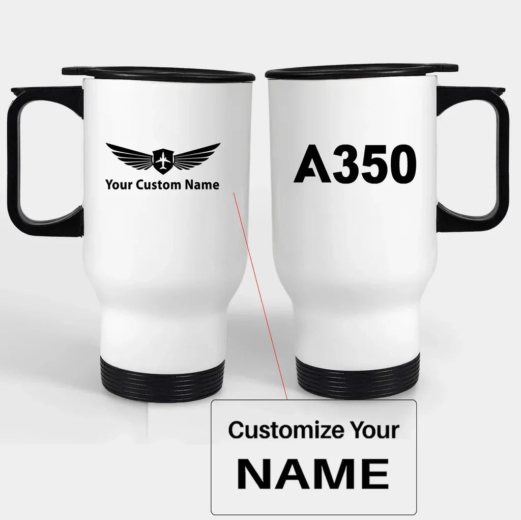 Customisable Airbus A350 Travel Mug - view 3