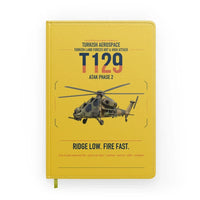 Thumbnail for Turkish Aerospace T129 ATAK Phase 2 design on yellow notebook