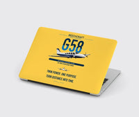 Thumbnail for Beechcraft Baron G58 design on yellow MacBook case