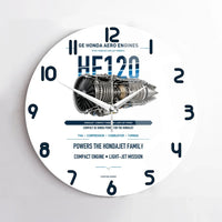 Thumbnail for HF120 design on white no frame wall clock