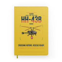 Thumbnail for Kaman HH-43B Huskie design on yellow notebook