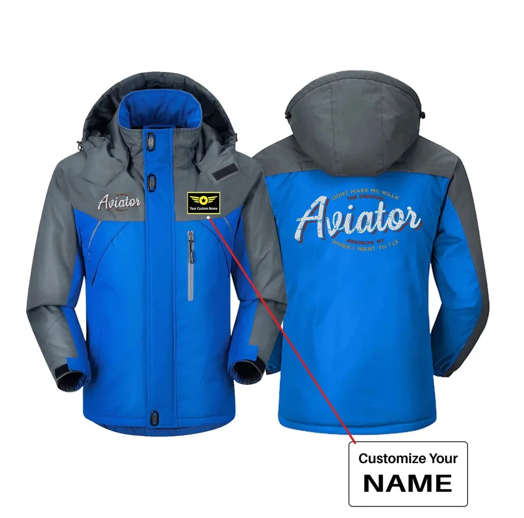 Customisable Aviator Winter Jacket - view 3