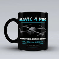 Thumbnail for Mavic 4 Pro Mug design on black dji