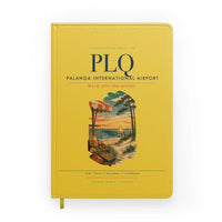 Thumbnail for Palanga International Airport (PLQ) design on yellow notebook