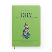 Thumbnail for Dubrovnik Ruđer Bošković Airport (DBV) design on light green notebook