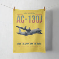 Thumbnail for AC-130J Ghostrider design on yellow towel